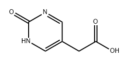 2-(2-氧代-1,2-二氢嘧啶-5-基)乙酸 结构式