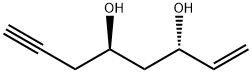 1-Octen-7-yne-3,5-diol, (3S,5R)- 结构式