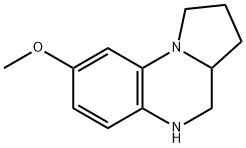 PYRROLO[1,2-A]QUINOXALINE, 1,2,3,3A,4,5-HEXAHYDRO-8-METHOXY- 结构式