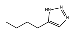 5-丁基-1H-1,2,3-三唑 结构式