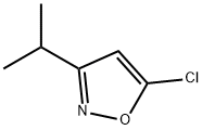 5-氯-3-异丙基异噁唑 结构式