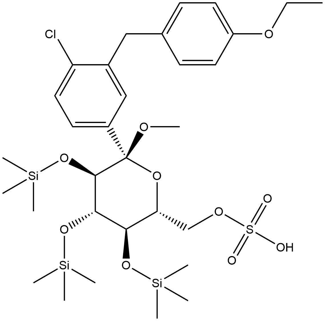 艾图格列净杂质13 结构式