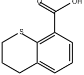 3,4-dihydro-2H-1-benzothiopyran-8-carboxylic
acid 结构式