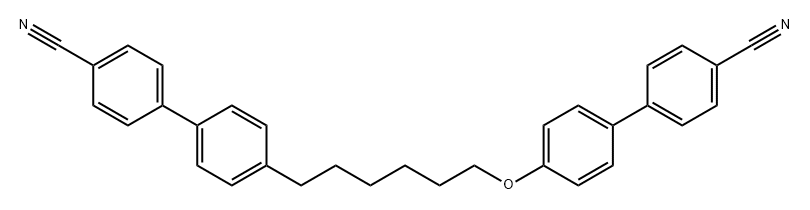 4-6-(4-氰基[1,1-联苯基]-4-己氧基]氧基]- 结构式