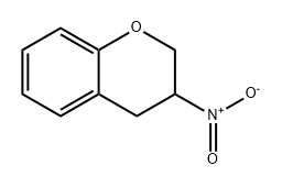 2H-1-Benzopyran, 3,4-dihydro-3-nitro- 结构式