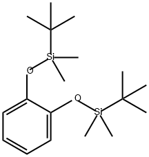 O、 O'-双(叔丁基二甲基甲硅烷基)邻苯二酚 结构式