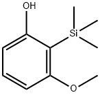 Phenol, 3-methoxy-2-(trimethylsilyl)- 结构式