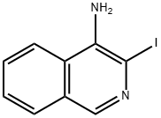 4-Isoquinolinamine, 3-iodo- 结构式