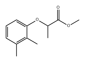 Propanoic acid, 2-(2,3-dimethylphenoxy)-, methyl ester 结构式