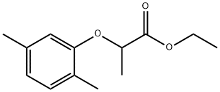 Propanoic acid, 2-(2,5-dimethylphenoxy)-, ethyl ester 结构式