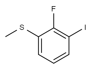 (2-Fluoro-3-iodophenyl)(methyl)sulfane 结构式