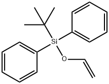 Benzene, 1,1'-[(1,1-dimethylethyl)(ethenyloxy)silylene]bis- 结构式