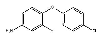 Benzenamine, 4-[(5-chloro-2-pyridinyl)oxy]-3-methyl- 结构式