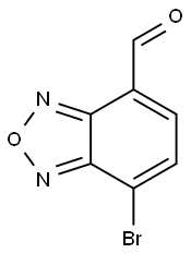 2,1,3-Benzoxadiazole-4-carboxaldehyde, 7-bromo- 结构式