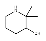 2,2-二甲基哌啶-3-醇 结构式
