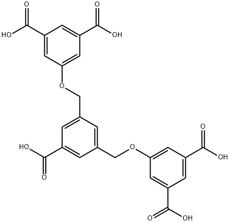 3,5-BIS(1-METHOXY-3,5-BENZENE DICARBOXYLICACID)BENZOIC ACID 结构式