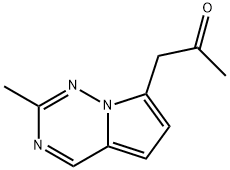 1-{2-methylpyrrolo[2,1-f][1,2,4]triazin-7-yl}propan-2-one - 95% 结构式