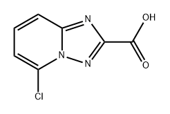 [1,2,4]Triazolo[1,5-a]pyridine-2-carboxylic acid, 5-chloro- 结构式