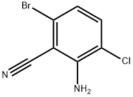 2-Amino-6-bromo-3-chlorobenzonitrile 结构式