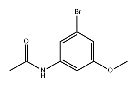 Acetamide, N-(3-bromo-5-methoxyphenyl)- 结构式