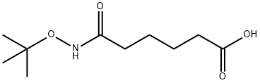 5-[(tert-butoxy)carbamoyl]pentanoic acid 结构式