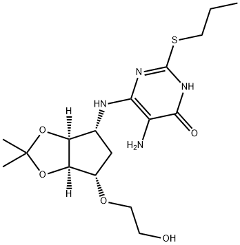 替格瑞洛杂质43 结构式