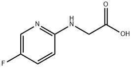 Glycine, N-(5-fluoro-2-pyridinyl)- 结构式
