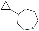 4-环丙基氮杂环己烷 结构式