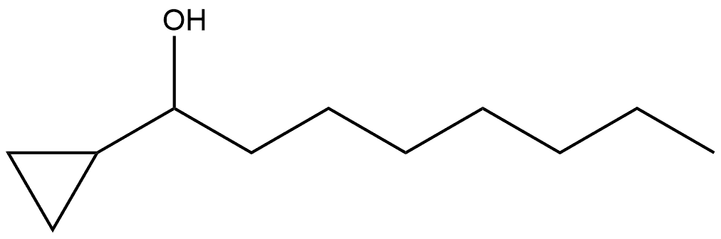 1-环丙基辛烷-1-醇 结构式