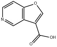 呋喃并[3,2-C]吡啶-3-羧酸 结构式