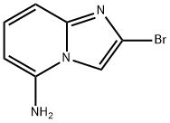 Imidazo[1,2-a]pyridin-5-amine, 2-bromo- 结构式