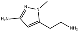 5-(2-氨基乙基)-1-甲基-1H-吡唑-3-胺 结构式