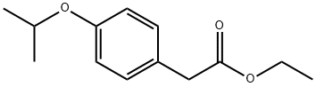 Benzeneacetic acid, 4-(1-methylethoxy)-, ethyl ester 结构式