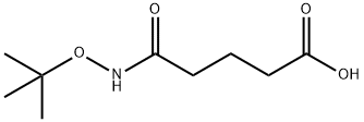 4-[(tert-butoxy)carbamoyl]butanoic acid 结构式