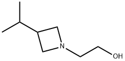 2-(3-异丙基氮杂环丁烷-1-基)乙醇 结构式