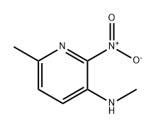 3-Pyridinamine, N,6-dimethyl-2-nitro- 结构式