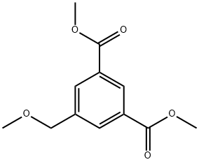 1,3-Benzenedicarboxylic acid, 5-(methoxymethyl)-, 1,3-dimethyl ester 结构式