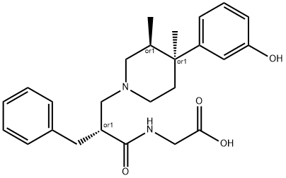 ALVIMOPAN ENANTIOMER 结构式