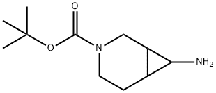 3-Azabicyclo[4.1.0]heptane-3-carboxylic acid, 7-amino-, 1,1-dimethylethyl ester 结构式