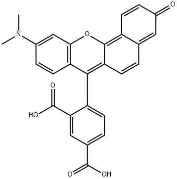 5-(AND-6)-CARBOXY SNARF-1 结构式