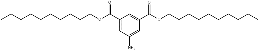 5-氨基间苯二甲酸二癸酯 结构式