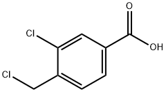 Benzoic acid, 3-chloro-4-(chloromethyl)-