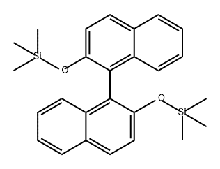 1,1'-Binaphthalene, 2,2'-bis[(trimethylsilyl)oxy]- 结构式