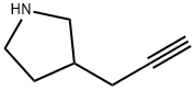 3-(丙-2-炔-1-基)吡咯烷 结构式