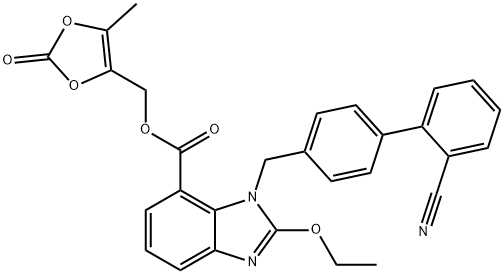 美阿沙坦钾杂质E 结构式