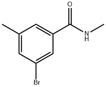 3-Bromo-N,5-dimethylbenzamide 结构式