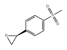 Oxirane, 2-[4-(methylsulfonyl)phenyl]-, (2S)- 结构式