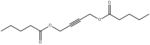 Pentanoic acid, 2-butyne-1,4-diyl ester (9CI) 结构式