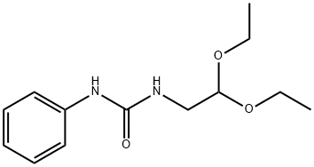 Urea, N-(2,2-diethoxyethyl)-N'-phenyl- 结构式