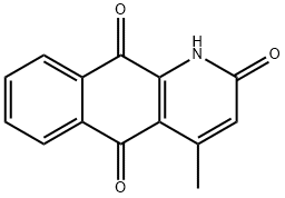 Benzo[g]quinoline-2,5,10(1H)-trione, 4-methyl- 结构式